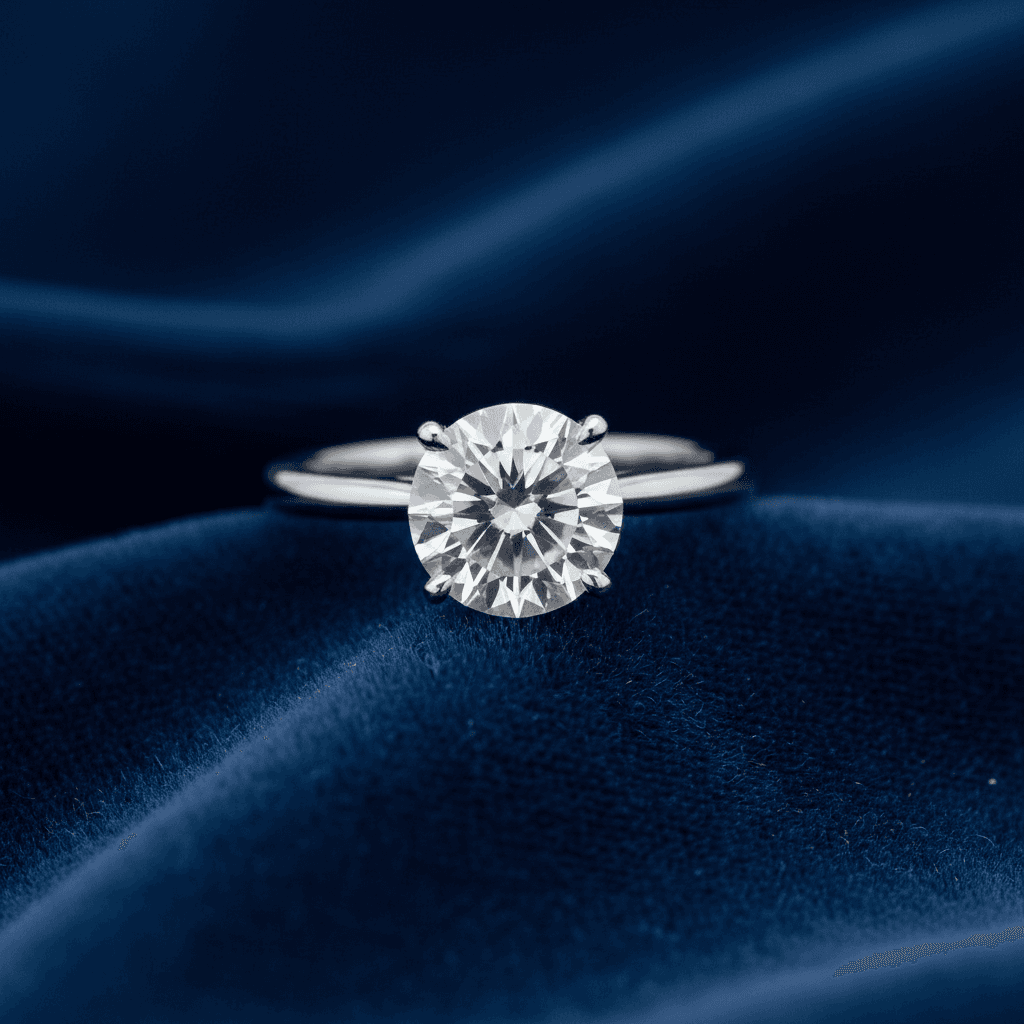 Round Brilliant Solitaire Engagement Ring